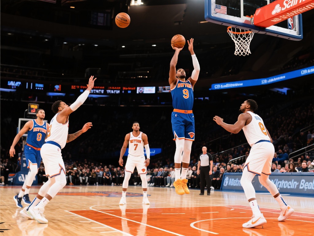 这场比赛中，尼克斯采用了极具侵略性的三分