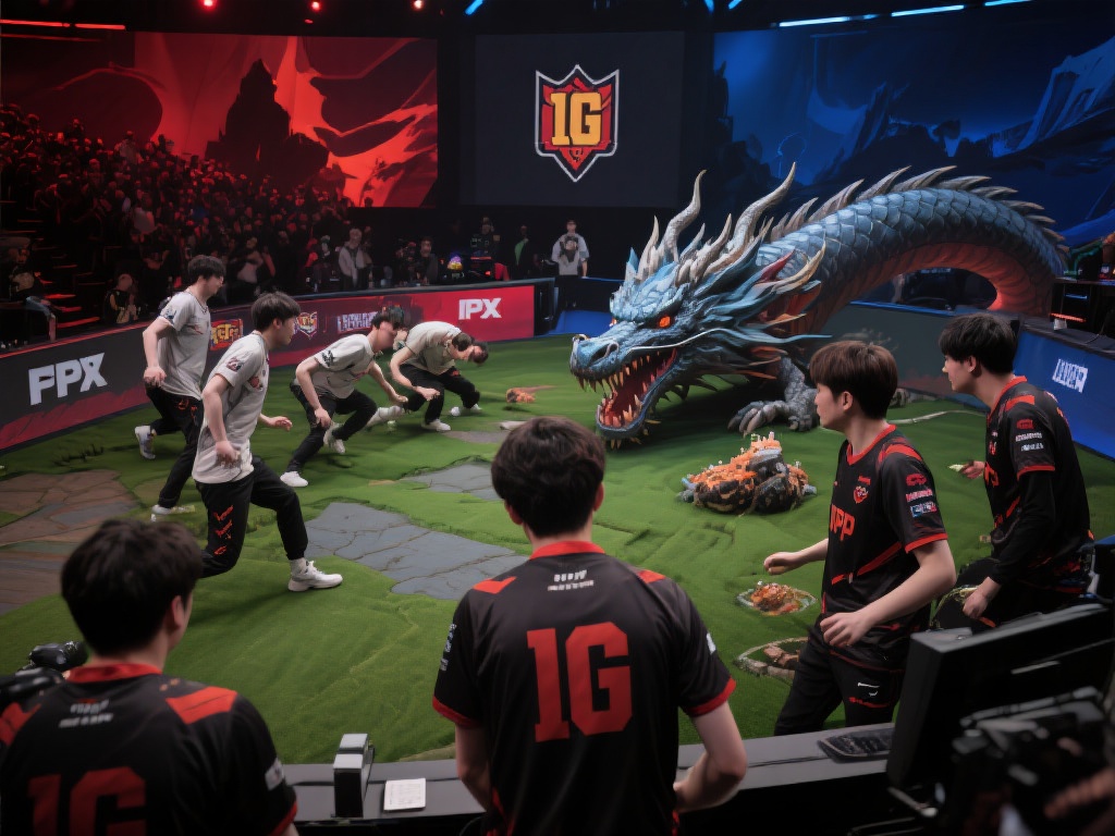 IG鏖战50分钟逆转FPX,奇招续命抢龙奋力夺胜 比赛的后半段更为扣人心弦,双方进入了拉锯