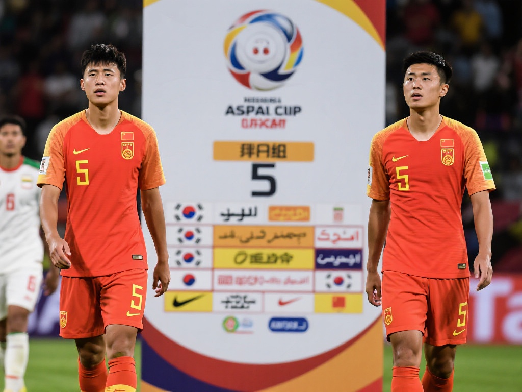 中国国家队，此次位列第5档，面对并不乐观