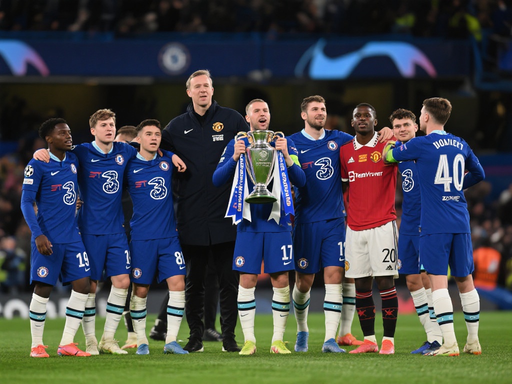 蓝军新季誓夺双冠,剑指英超与欧冠 从过往的案例上看,最近一个能够成功争夺双