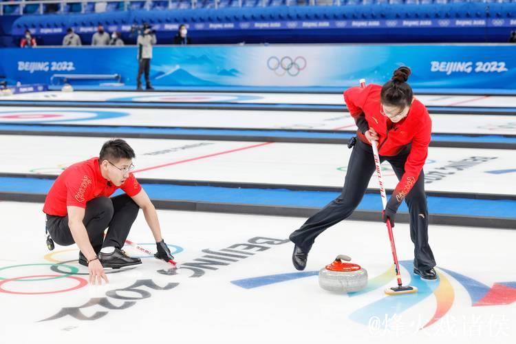 中国冰壶混双组合冬奥资格赛豪取五连胜